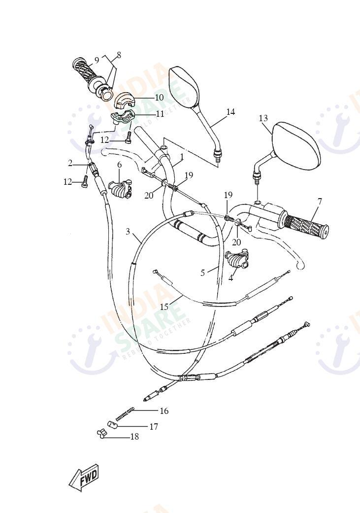 STEERING HANDLE & CABLE